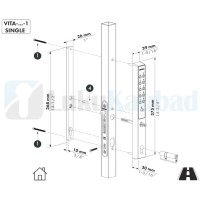 Mehaaniline koodlukk Locinox VITA