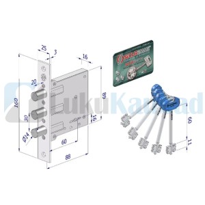 Lisalukk SECUREMME 2029