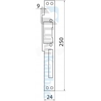 Elektrilise vasturaua kinnitusplaat JiS 902EP/24-RFT (250x24mm)