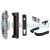 Jalgvärava lukukomplekt LOCINOX FORTYLOCK 92 mm (must)
