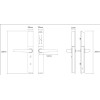 Nuti Lingikomplekt BH-S3B 280x33mm MUST (Sõrmejälg, kiip, kood, äpp, võti, Wifi)